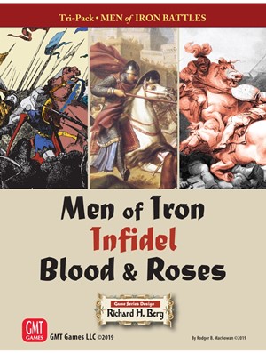 GMT1921 Men Of Iron Board Game: Infidel, Blood And Roses published by GMT Games
