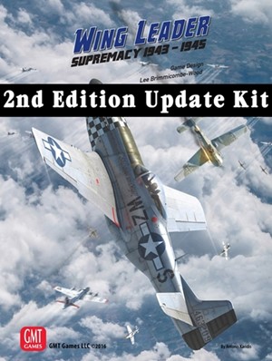 GMT2119 Wing Leader Board Game: Supremacy 2nd Printing Update Kit published by GMT Games