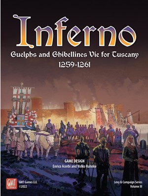 GMT2212 Inferno: Guelphs And Ghibellines Vie for Tuscany published by GMT Games