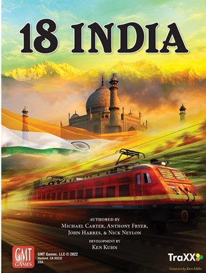 2!GMT2216 18 India Board Game published by GMT Games