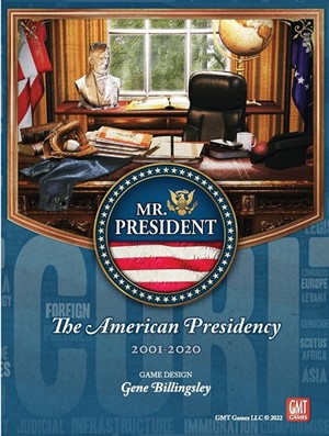 2!GMT2223 Mr President Board Game: The American Presidency 2001-2020 published by GMT Games