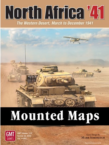 North Africa '41 Mounted Maps