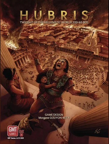 GMT2504 Hubris: Twilight of the Hellenistic World Board Game published by GMT Games