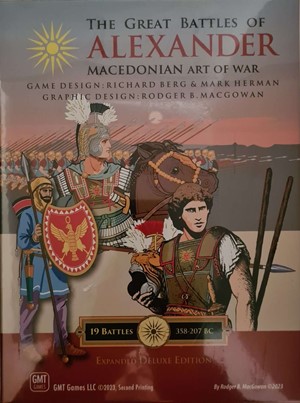 GMT9501 Great Battles Of Alexander Deluxe Expanded Edition published by GMT Games