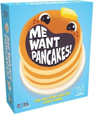 GMWPANCAKE Me Want Pancakes Card Game published by Gamewright