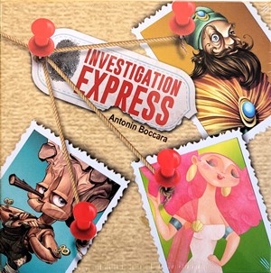 GODEXPINV Investigation Express Card Game published by Games On Demand