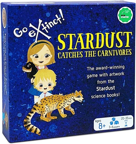 GOT7001 Go Extinct! Stardust Catches The Carnivores Board Game published by Genius Games