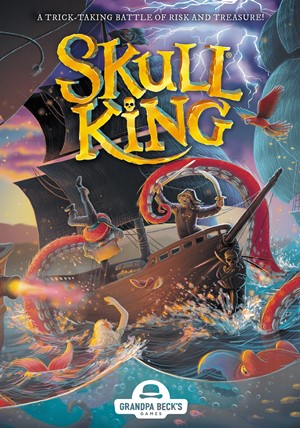 2!GPBSK4 Skull King Card Game 4th Edition published by Grandpa Becks