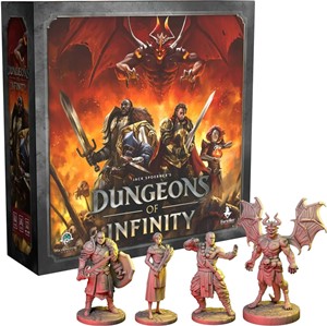 2!GQSKGDOI002 Dungeons Of Infinity Board Game: Deluxe Edition published by Sky Kingdom Games