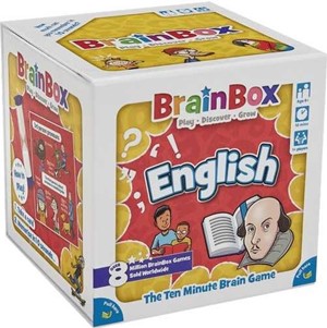 2!GRE124445 BrainBox Game: English (Refresh 2022) published by Green Board Games