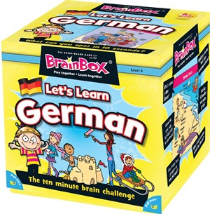 GRE90056 Brainbox Game: Let's Learn German published by Green Board Games