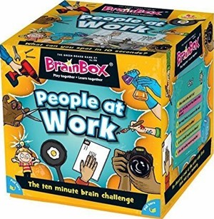 GRE91023 Brainbox Game: People At Work (55 Cards) published by Green Board Games