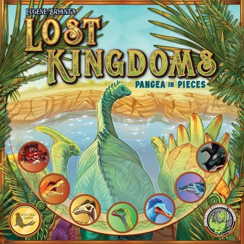 GRGGTC006 Lost Kingdoms Board Game: Pangea In Pieces published by Galactic Raptor