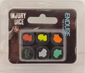 2!GRIETSDICEINJ Endure The Stars Board Game: Character Injury Dice Set published by Grimlord Games