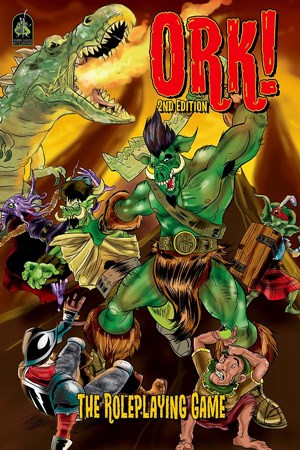 GRR4502 Ork! The RPG published by Green Ronin Publishing