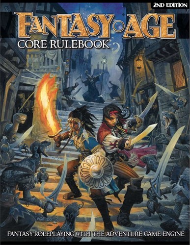 GRR6101 Fantasy Age RPG: 2nd Edition Core Rulebook published by Green Ronin Publishing