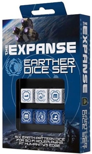 GRR6604 The Expanse RPG: Earther Dice published by Green Ronin Publishing