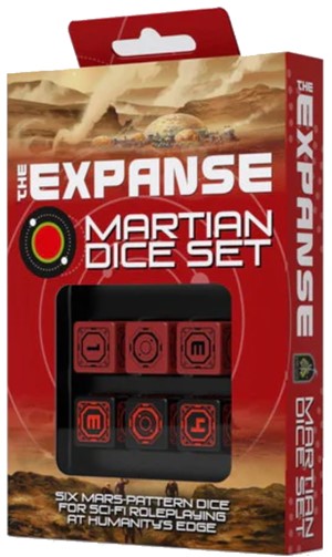 GRR6605 The Expanse RPG: Martian Dice published by Green Ronin Publishing