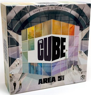 GTGCUBECORE The Cube Board Game: Area 51 published by Memesys Lab