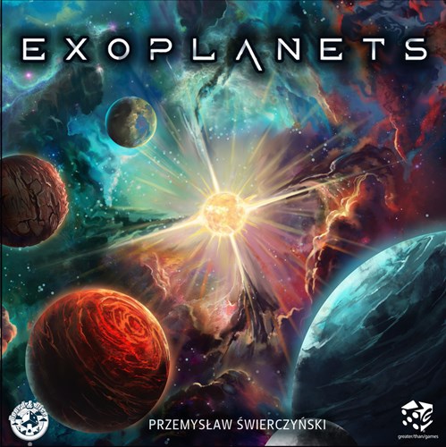 GTGEXOPCORE Exoplanets Board Game published by Greater Than Games