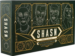 2!GTGGAD01300 Shasn Board Game: Essential Edition published by Memesys Lab
