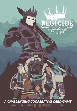 GTGGQREGBLACK Regicide Card Game: Black Edition published by Badgers From Mars