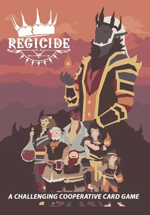2!GTGGQREGRED Regicide Card Game: Red Edition published by Badgers From Mars