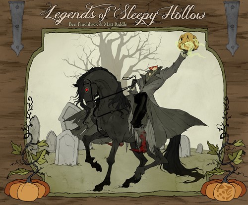 GTGLOSHCORE Legends Of Sleepy Hollow Board Game published by Greater Than Games