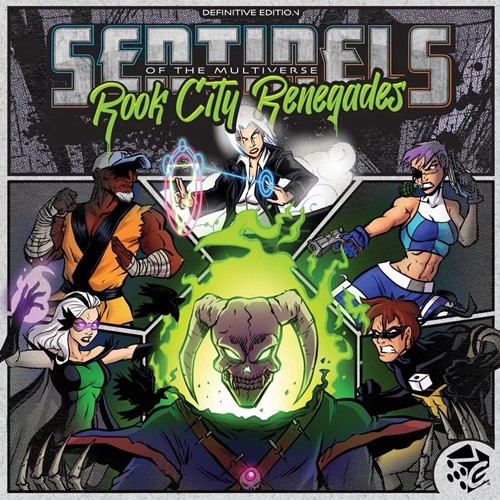 GTGSMDEROOK Sentinels Of The Multiverse Card Game: Rook City Renegades Expansion published by Greater Than Games