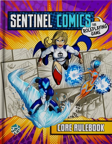 GTGSRPGCORE Sentinel Comics RPG: Core Rulebook published by Greater Than Games
