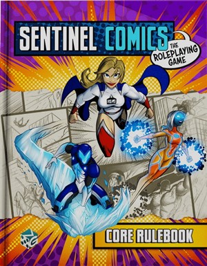 GTGSRPGCORE Sentinel Comics RPG: Core Rulebook published by Greater Than Games