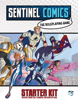 GTGSRPGSKIT Sentinel Comics RPG: Starter Kit published by Greater Than Games