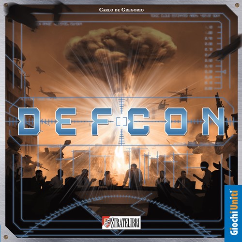 GU668 Defcon Board Game published by Giochi Uniti