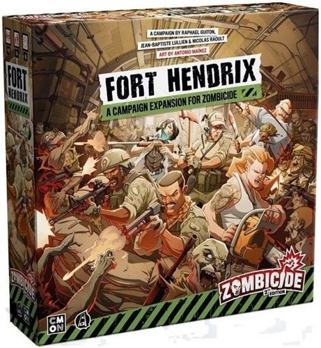 Zombicide Board Game: 2nd Edition Fort Hendrix Expansion