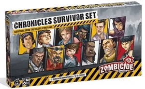 GUGZCD005 Zombicide Board Game: 2nd Edition Chronicles Survivors Set published by Guillotine Games