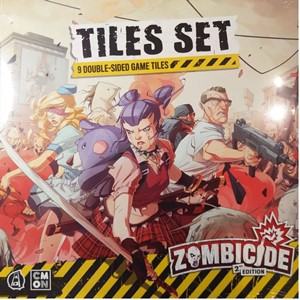 2!GUGZCD007 Zombicide Board Game: 2nd Edition Tile Set published by Guillotine Games