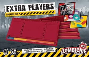 2!GUGZCD008 Zombicide Board Game: 2nd Edition Extra Players Upgrade Set published by Guillotine Games