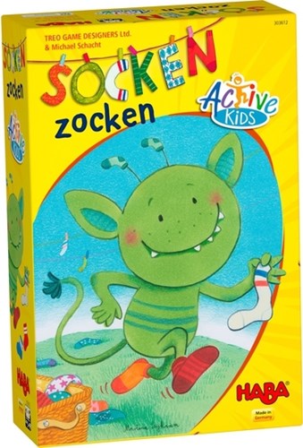 HAB303612 Socken Zocken (Lucky Sock Dip) Active Kids Game published by HABA