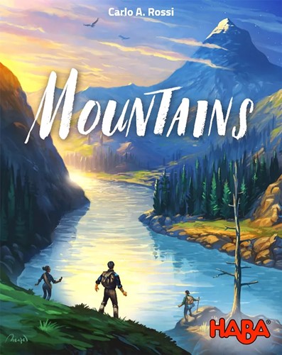 HAB305040 Mountains Board Game published by HABA