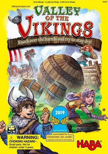 HAB305338 Valley Of The Vikings Board Game published by HABA