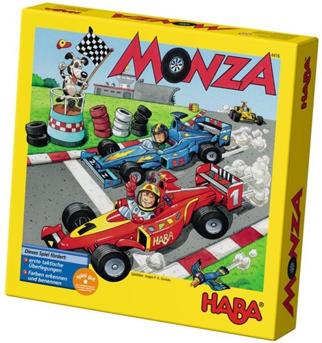 HAB4416 Monza Board Game published by HABA