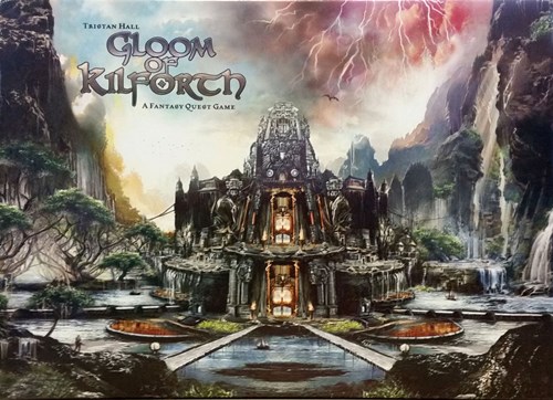 HALGOK01 Gloom Of Kilforth Board Game published by Hall Or Nothing Productions