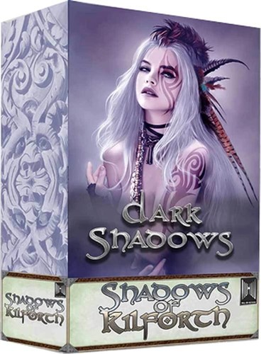 HALSAR1ST19 Shadows Of Kilforth Board Game: Dark Shadows Expansion published by Hall Or Nothing Productions
