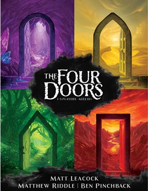 3!HCG2004 The Four Doors Card Game published by Happy Camper