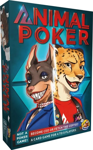 HG010E Animal Poker Card Game published by Heidelbaer Games