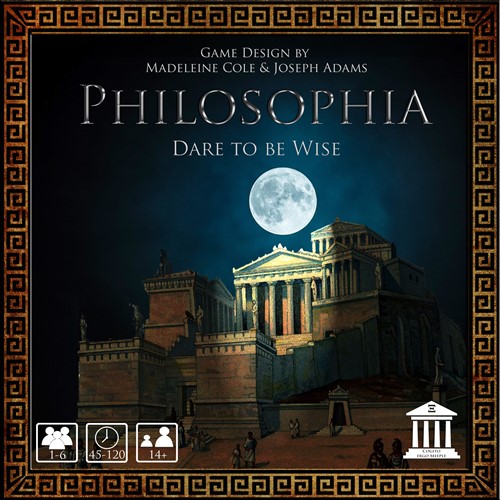 HIA01000 Philosophia Board Game: Dare To Be Wise published by Cogito Ergo Meeple