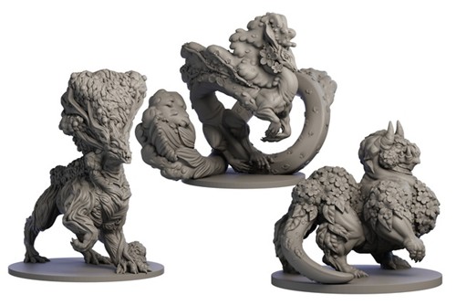 HITFLD017 The Field Guide To Floral Dragons RPG: Dragon Gardener's Miniatures Set published by Hit Point Press