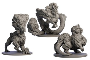3!HITFLD017 The Field Guide To Floral Dragons RPG: Dragon Gardener's Miniatures Set published by Hit Point Press