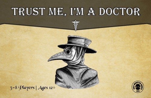 HPBGM006 Trust Me I'm A Doctor Card Game published by Half Monster Games