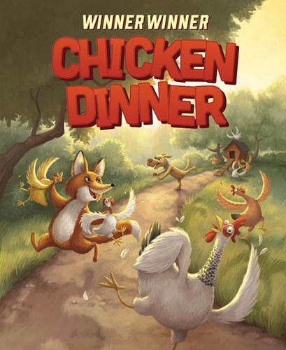 HPS25CGG09 Winner Winner Chicken Dinner Board Game published by 25th Century Games